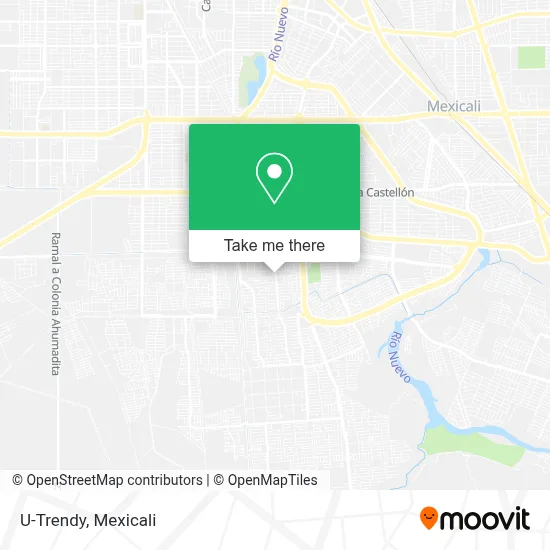 U-Trendy map