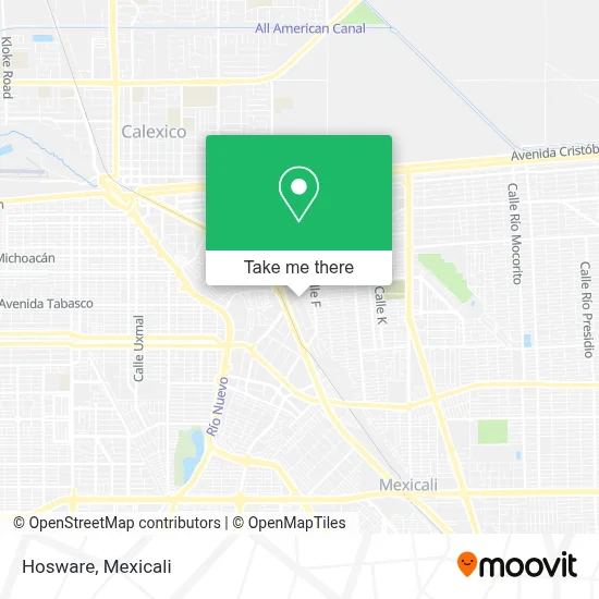 Hosware map