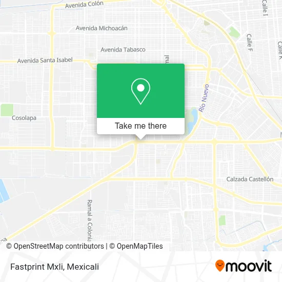 Fastprint Mxli map