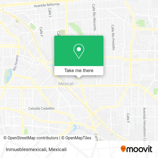 Inmueblesmexicali map