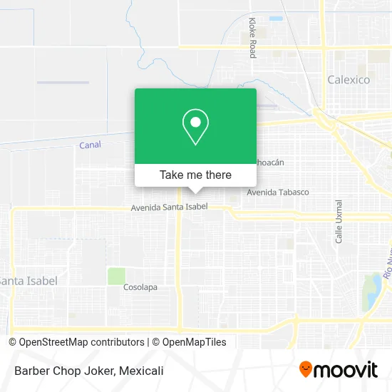 Barber Chop Joker map