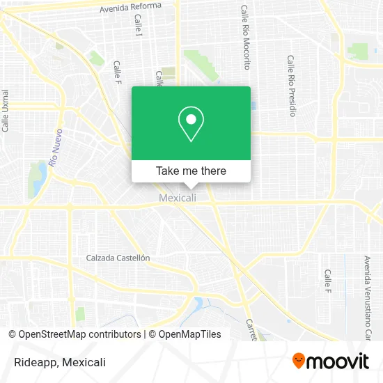 Rideapp map