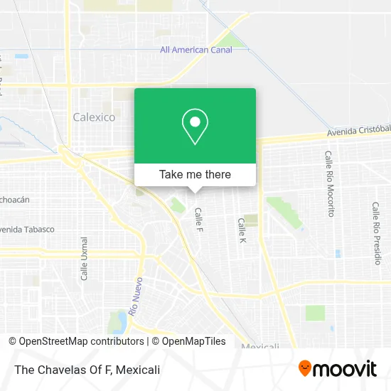 The Chavelas Of F map