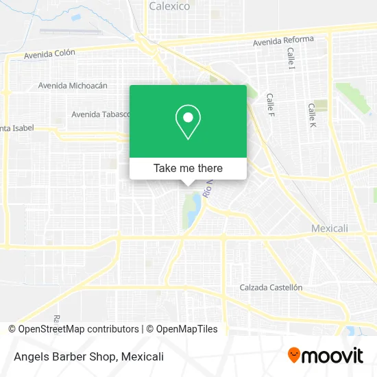 Angels Barber Shop map