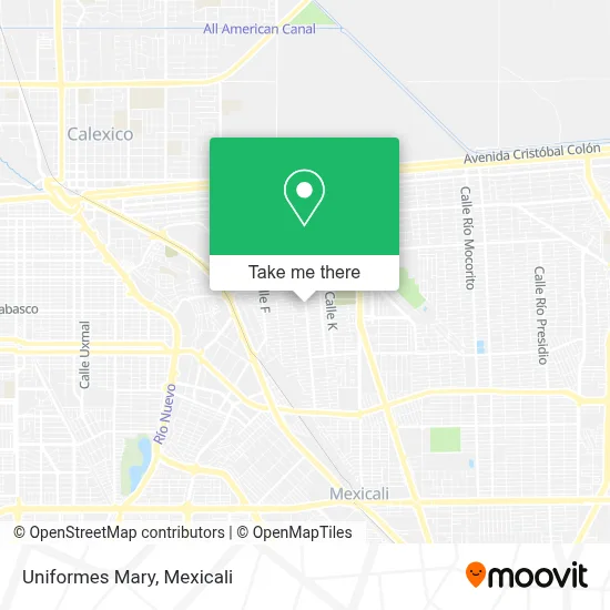 Uniformes Mary map