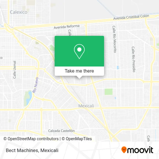 Bect Machines map
