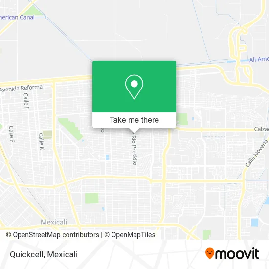 Quickcell map