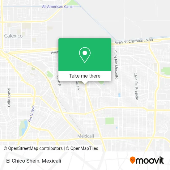 El Chico Shein map