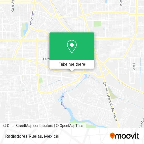 Radiadores Ruelas map