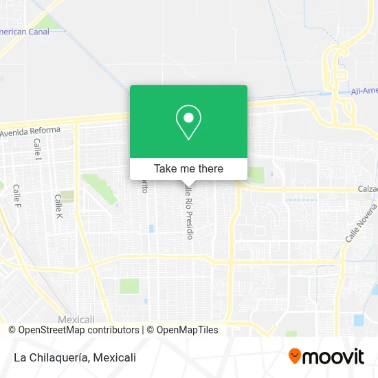 La Chilaquería map