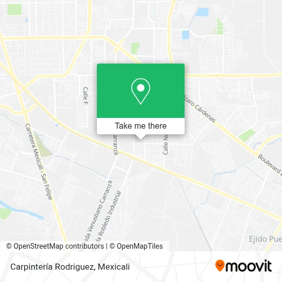 Carpintería Rodriguez map
