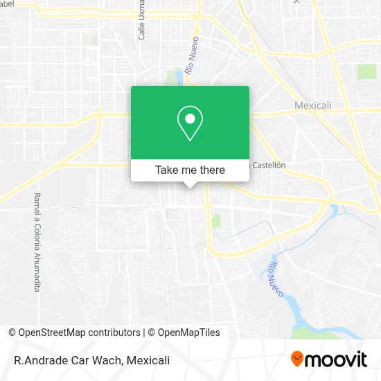 R.Andrade Car Wach map