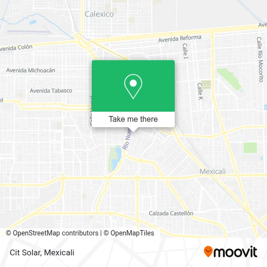 Cit Solar map