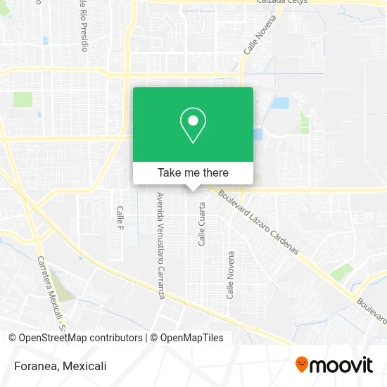 Foranea map