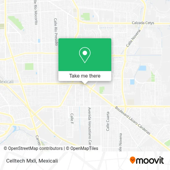 Celltech Mxli map