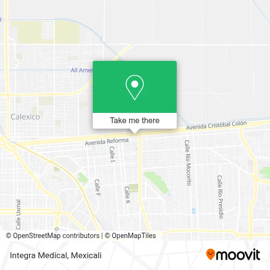 Integra Medical map