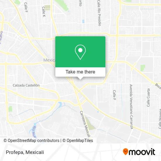 Profepa map