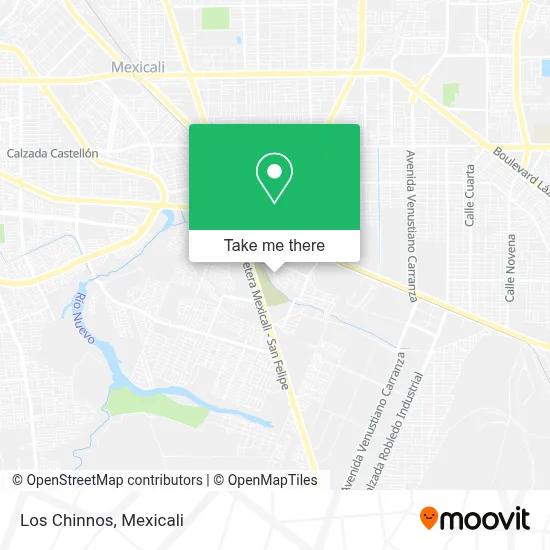 Los Chinnos map