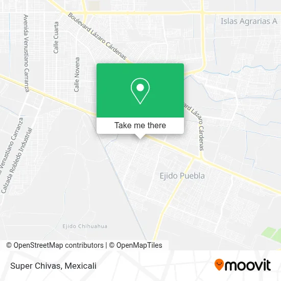Super Chivas map