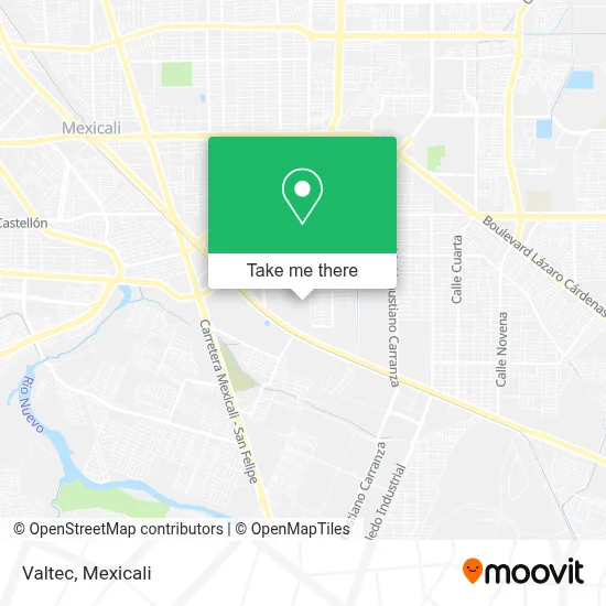 Valtec map