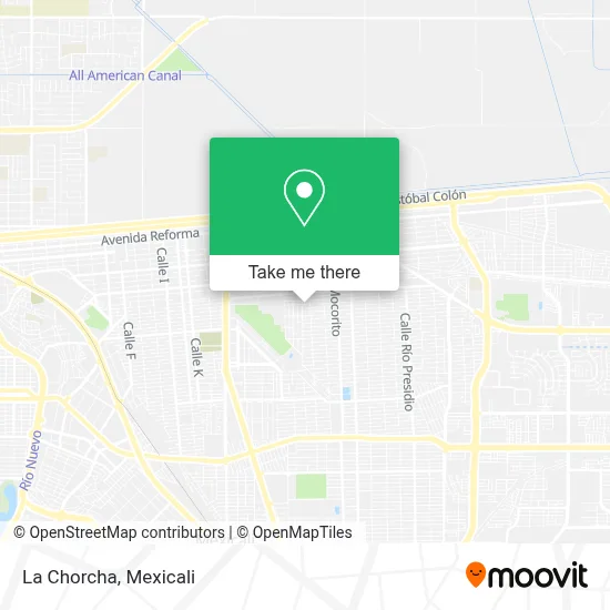 La Chorcha map