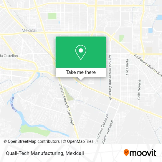 Quali-Tech Manufacturing map