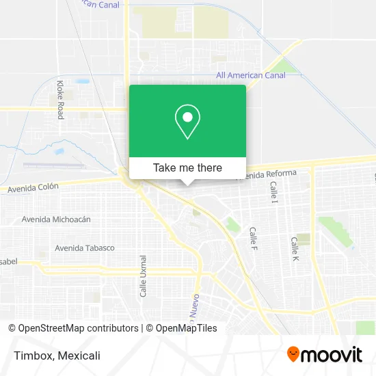 Timbox map