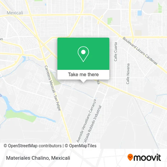 Materiales Chalino map
