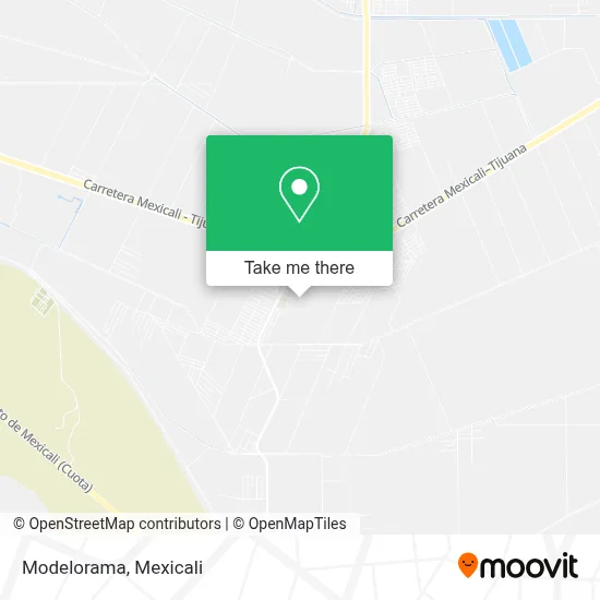 Modelorama map