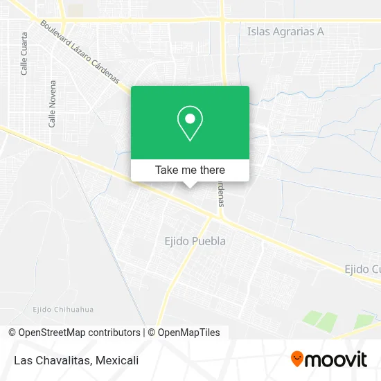 Las Chavalitas map