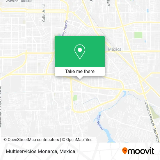 Multiservicios Monarca map