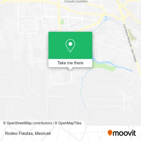 Rodeo Flautas map