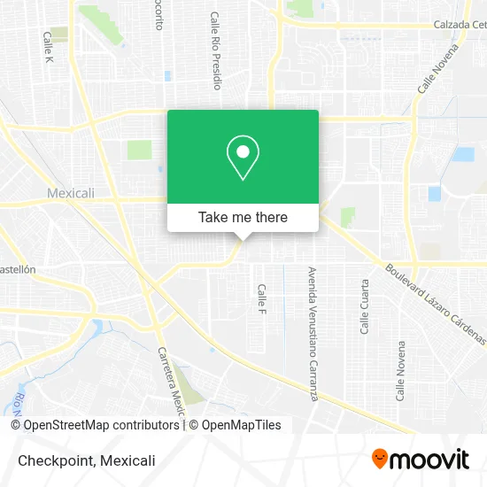 Checkpoint map