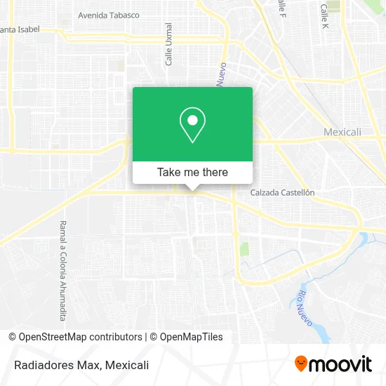 Radiadores Max map
