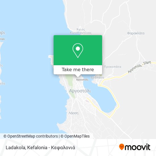 Ladakola map