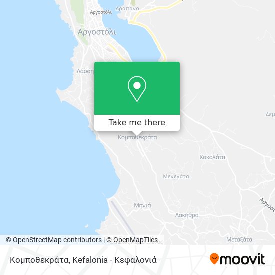 Κομποθεκράτα map