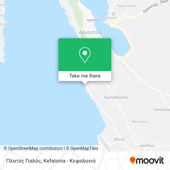 Πλατύς Γιαλός map