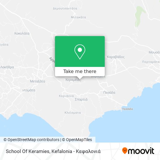 School Of Keramies map