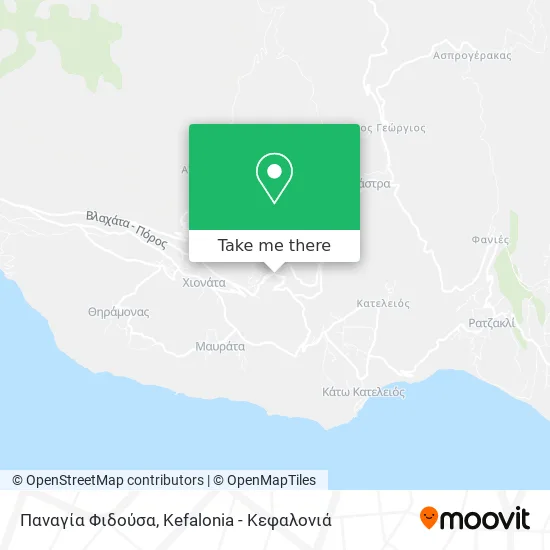 Παναγία Φιδούσα map