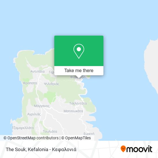The Souk map