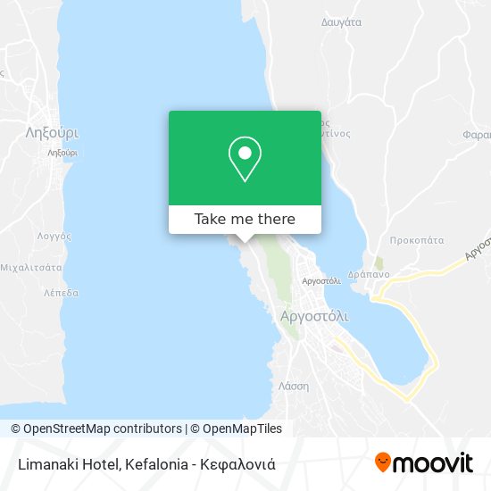 Limanaki Hotel map