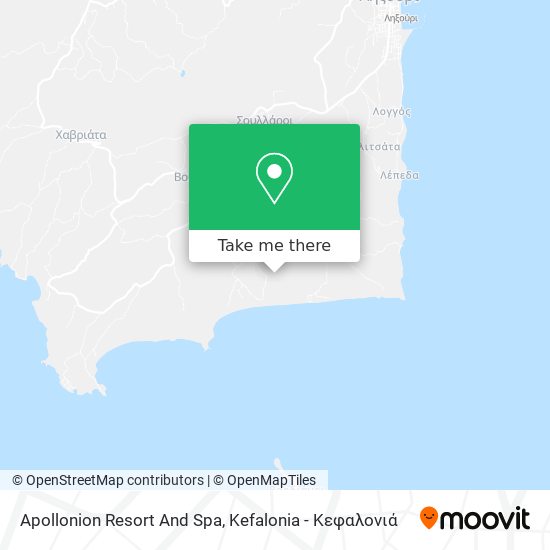 Apollonion Resort And Spa map