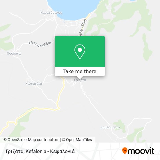 Γριζάτα map