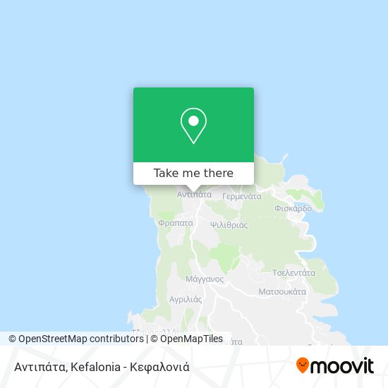 Αντιπάτα map