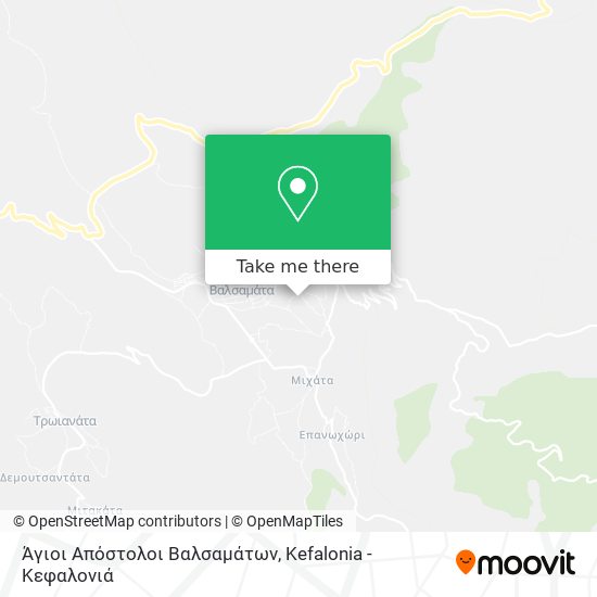 Άγιοι Απόστολοι Βαλσαμάτων map