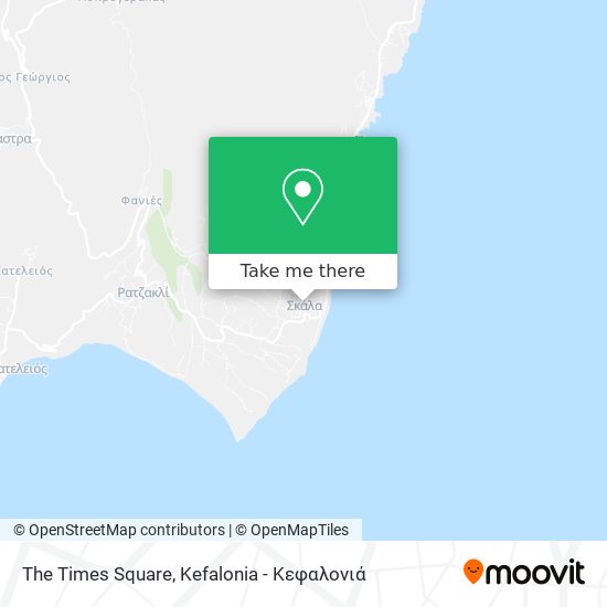 The Times Square map