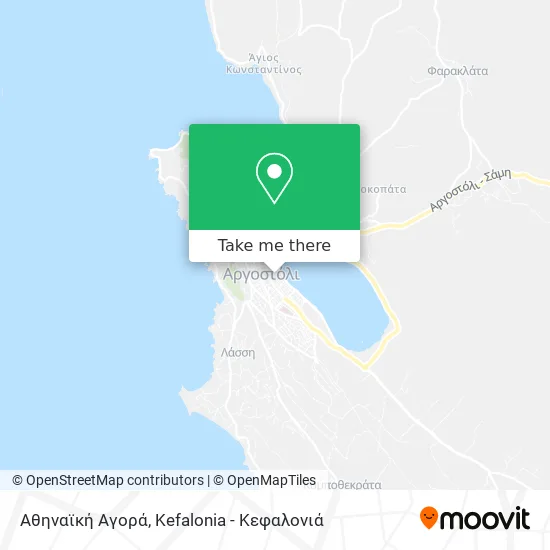 Αθηναϊκή Αγορά map