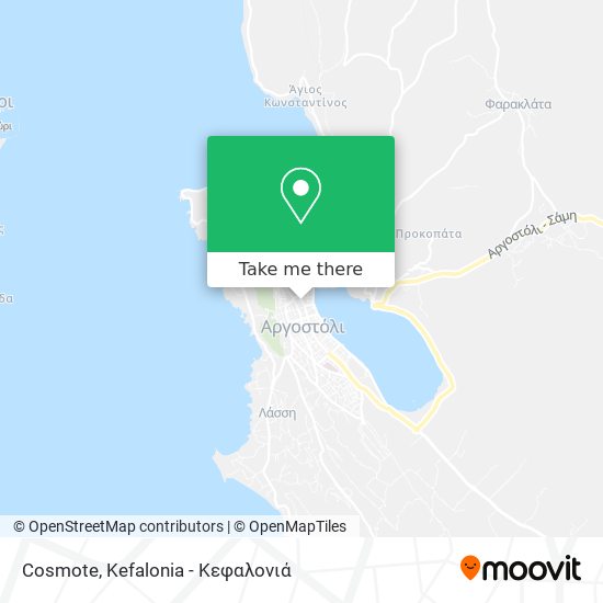 Cosmote map