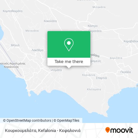 Κουρκουμελάτα map