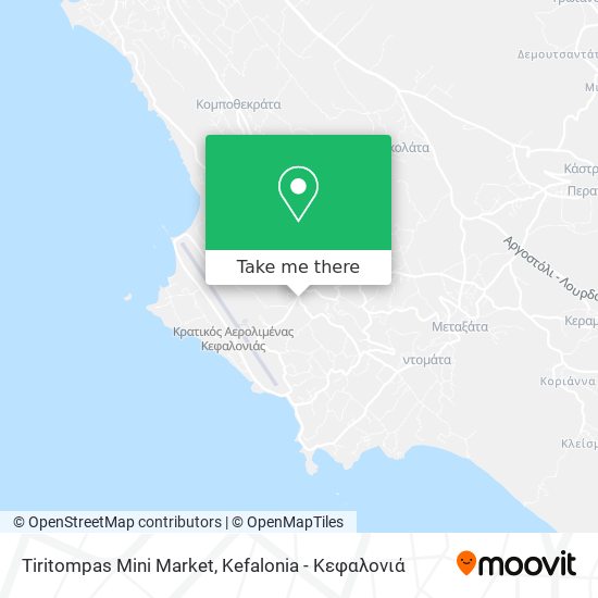 Tiritompas Mini Market map